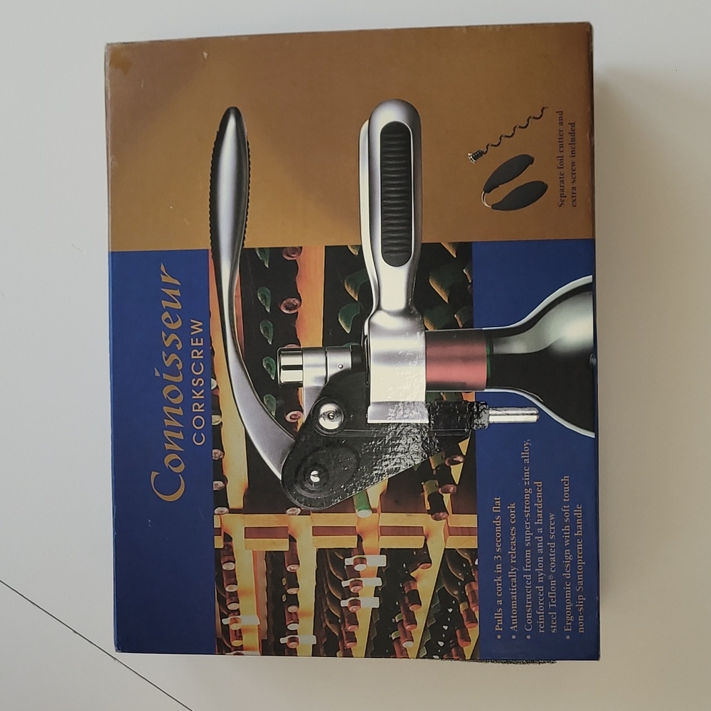 Connoisseur corkscrew